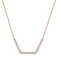 Collana Rosato Donna Bianca in Argento Zirconia RZBI43 - RZBI43